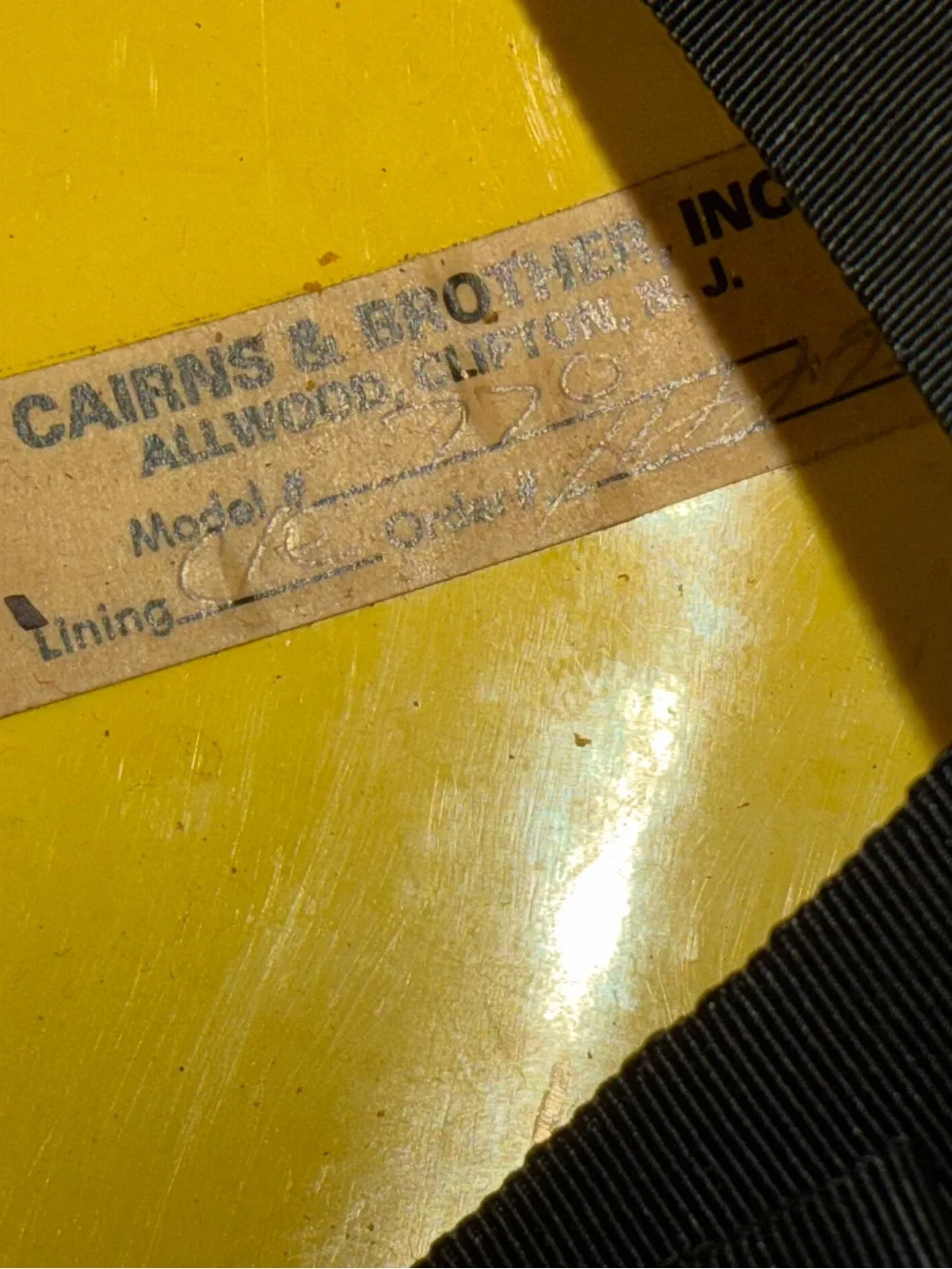 Vintage 90’s Cairns & Brothers Fire Fighter Yellow Style 660X ADJUSTABLE